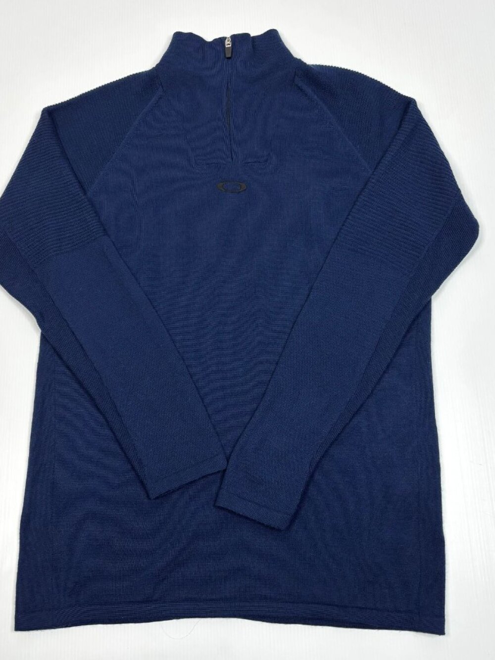 OAKLEY men's 1/4 zip wool sweater large